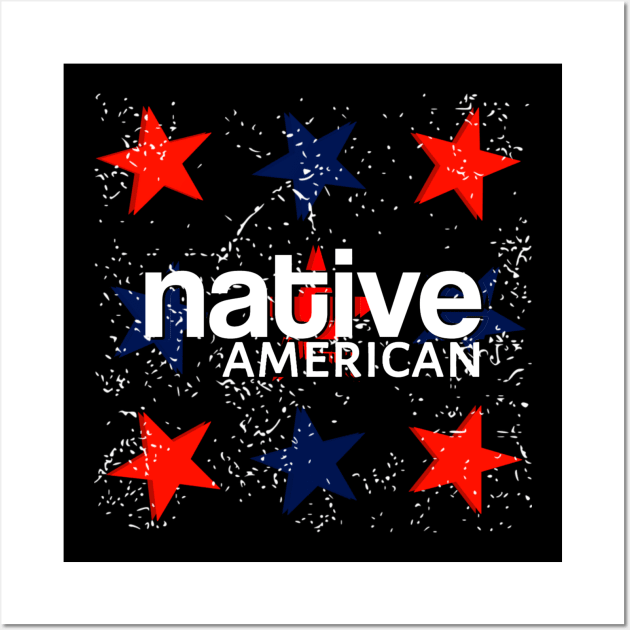 Native American Star Wall Art by radeckari25